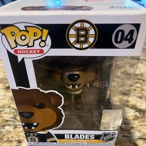 NEW unopened Funko Pop Boston Bruins mascot "Blades". Never taken out of box